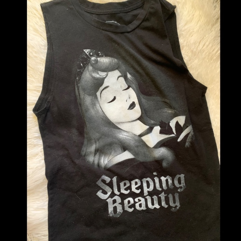 Sleeveless Sleeping Beauty Shirt